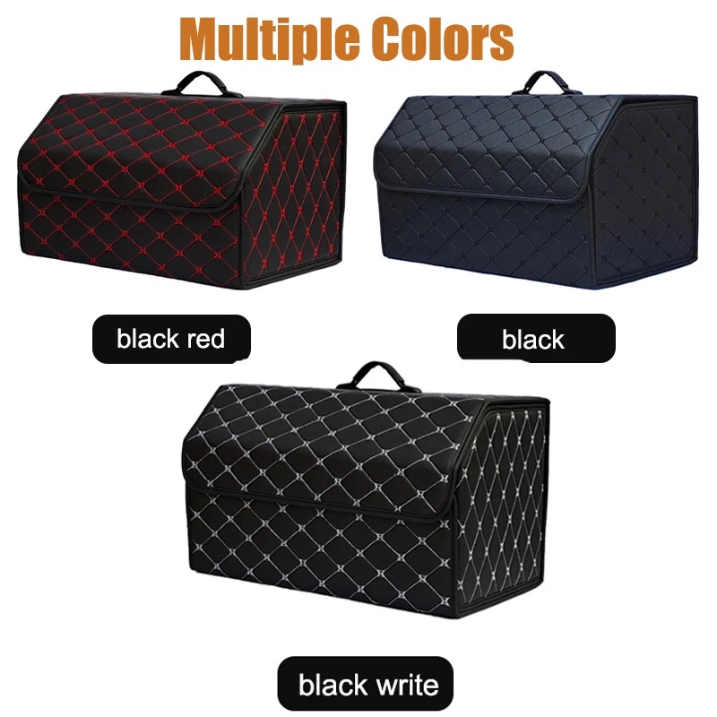 Katlanabilir PU Deri Araba Bag - Car Trunk Organizer Foldable Storage Box incelemesi ve fiyatı