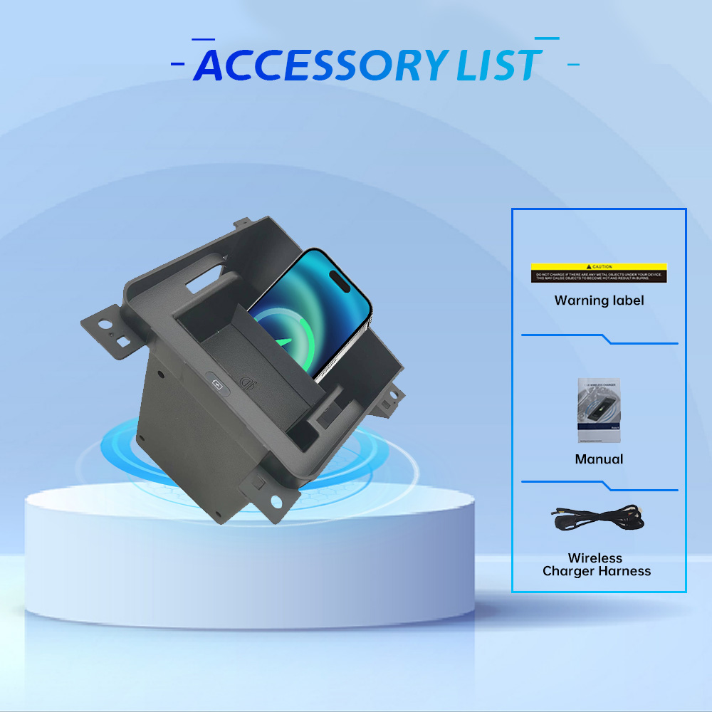 Nissan Patrol Y62 2010-2022 iç - Wireless Car Charger Mount Fast Charging incelemesi ve fiyatı