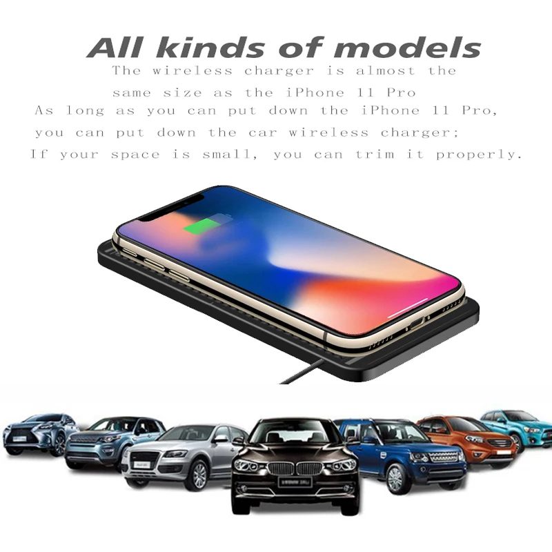Kablosuz araba şarjı şarj pedi - Wireless Car Charger Mount Fast Charging incelemesi ve fiyatı