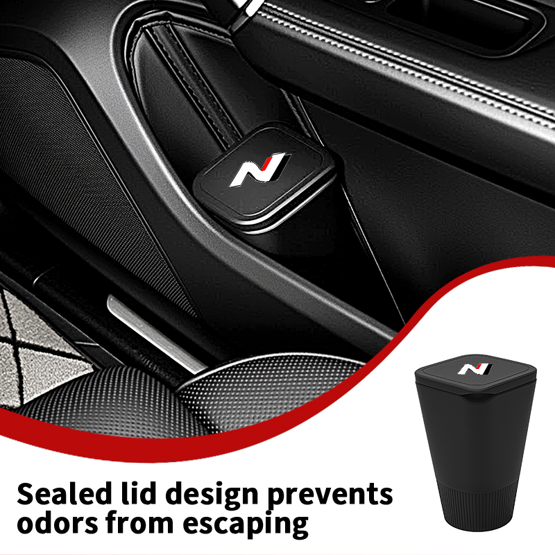 Silikon Araba Kapısı Depolama  - Waterproof Car Trash Can With Lid incelemesi ve fiyatı