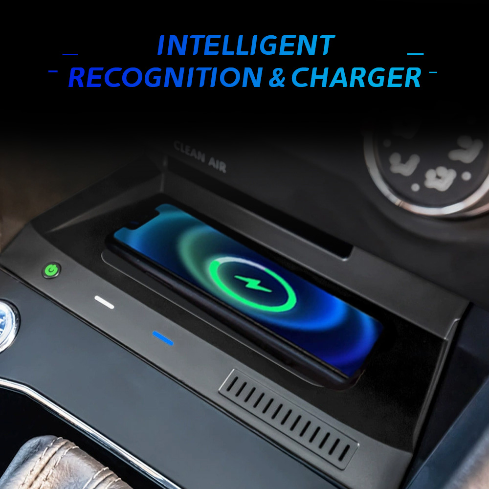 Volkswagen Tiguan 2017-2024 iç - Wireless Car Charger Mount Fast Charging incelemesi ve fiyatı